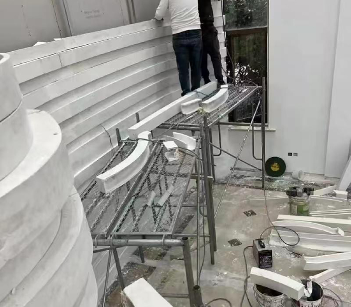 如何确保GRC外墙线条安装的质量